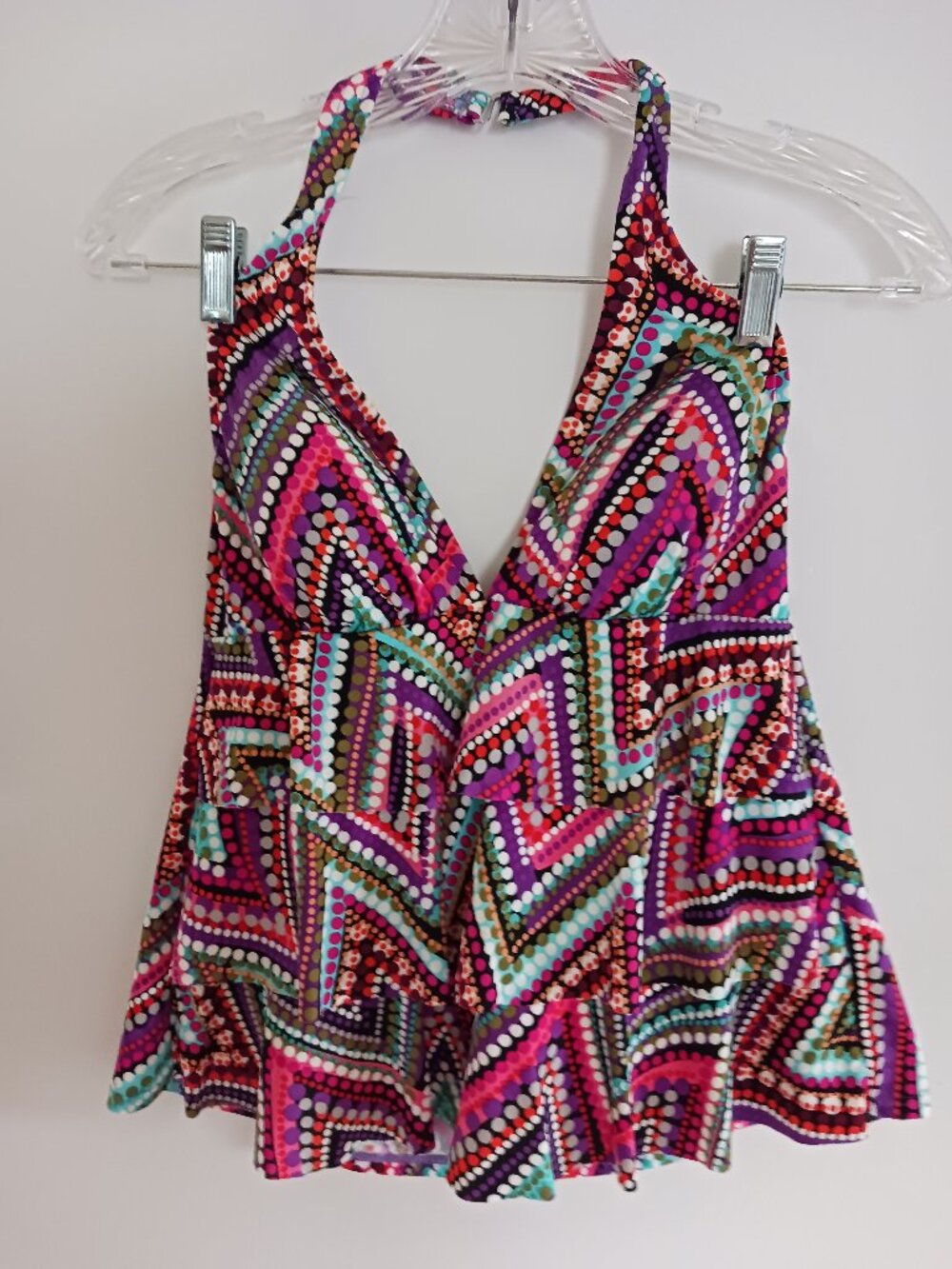 Taking swim top